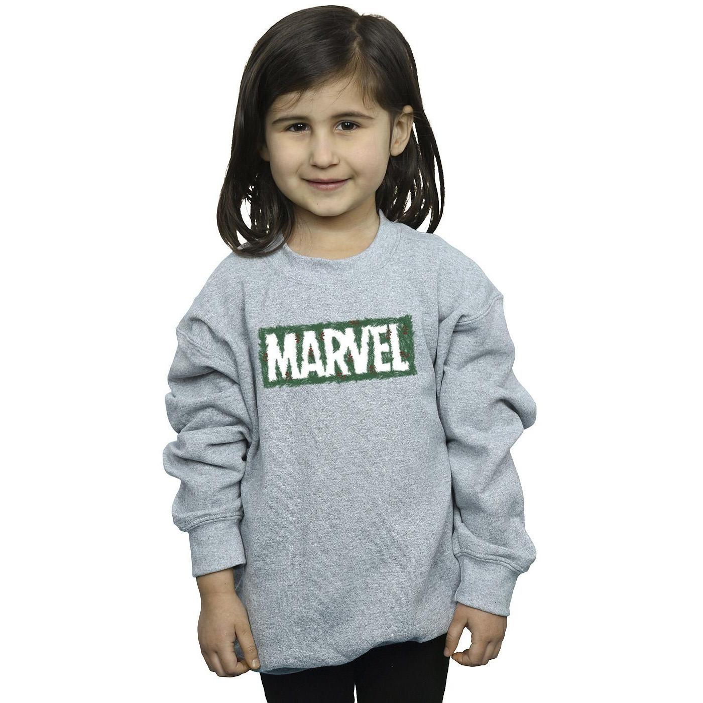 MARVEL  Holly Logo Sweatshirt 