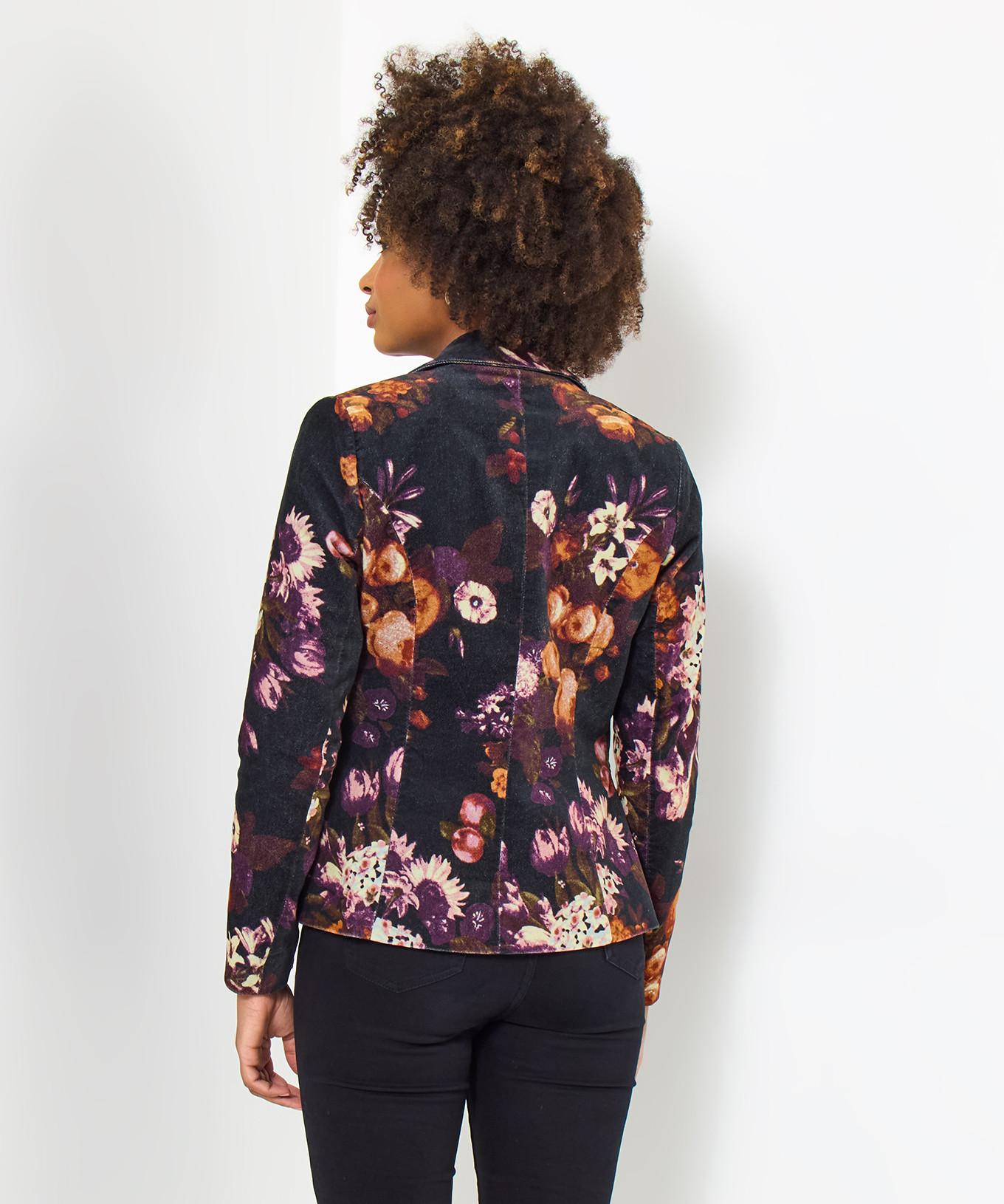 Joe Browns Blazer in Moleskin con Motivo Floreale  