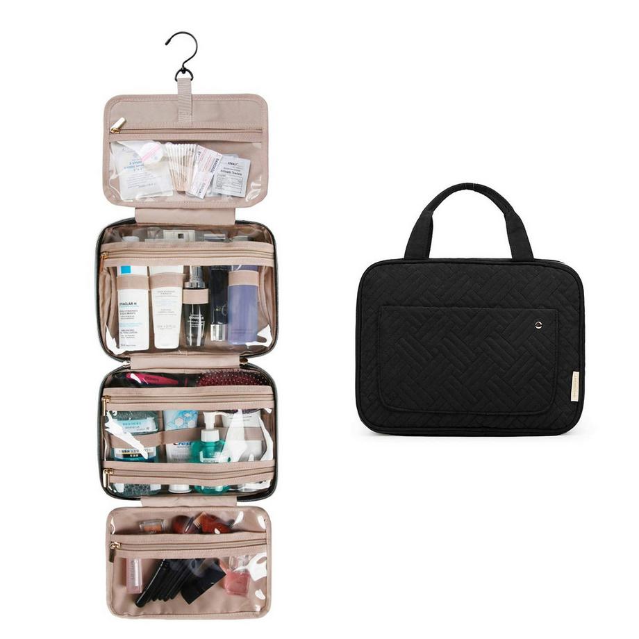 Only-bags.store Trousse de Toilette Suspendue Transparente Sac Cosmétique de Voyage  