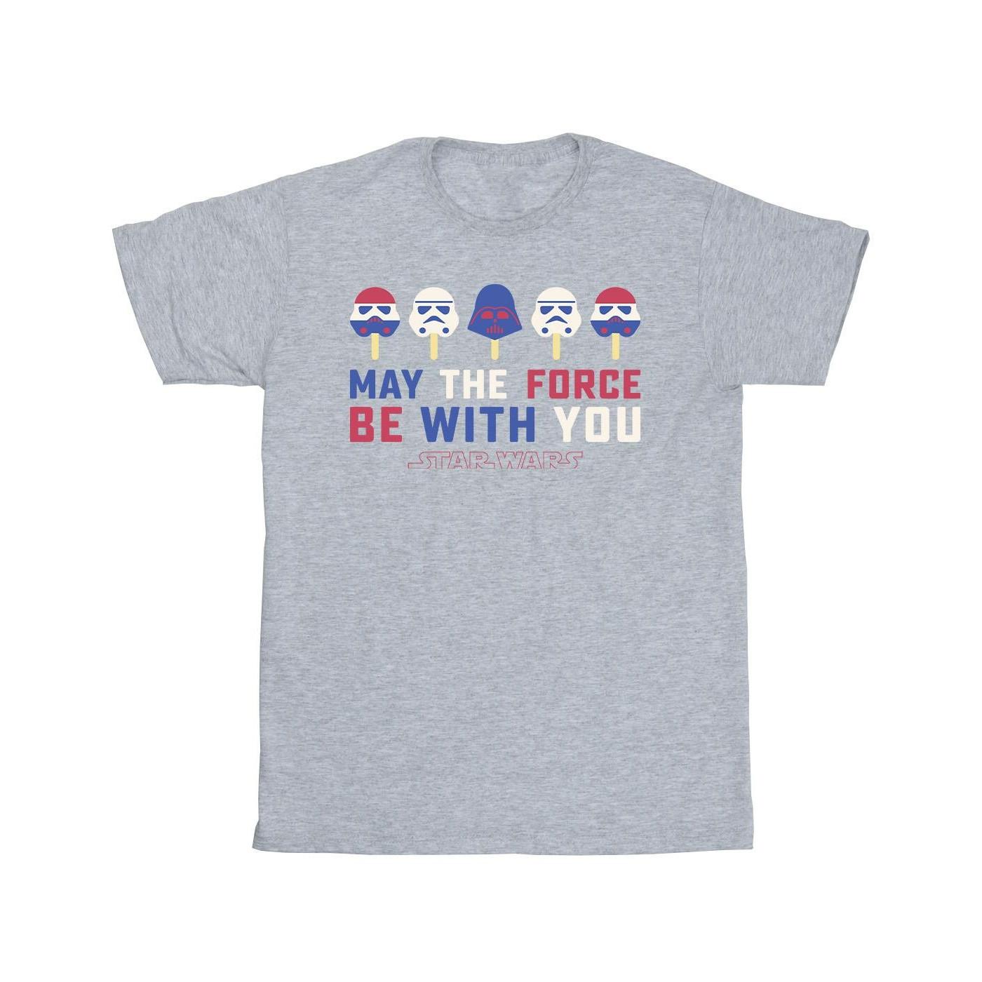 STAR WARS  May The Force Ice Pops TShirt 