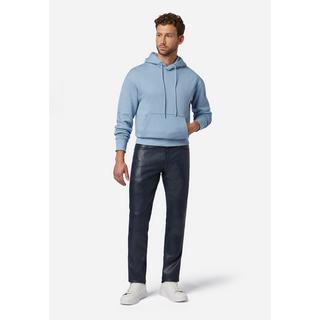 RICANO  Pantaloni in pelle da uomo Slim Fit, pantaloni in pelle 5 tasche in pelle di agnello - Slim Fit 