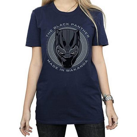 Black Panther Made In Wakanda Black Panther T-Shirt  