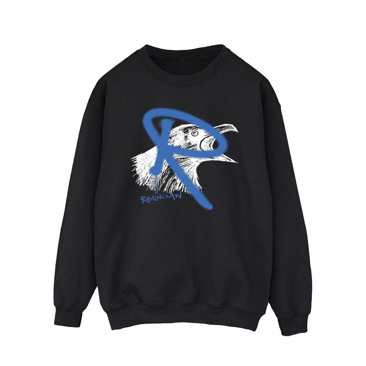 Harry Potter Ravenclaw Grafikdruck Sweatshirt  