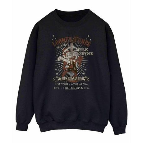LOONEY TUNES Wile E Coyote Sweatshirt Imprimé Graphique  