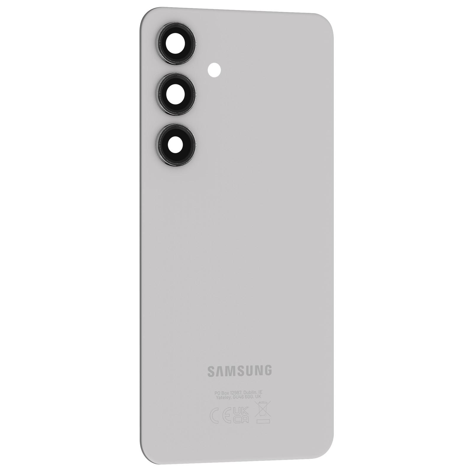 SAMSUNG  Akkudeckel Samsung S24 Plus Marble Gray 