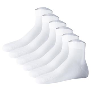 JOOP! Unisex Premium Essential Bio-Baumwolle Quarter Socken 6er Pack  