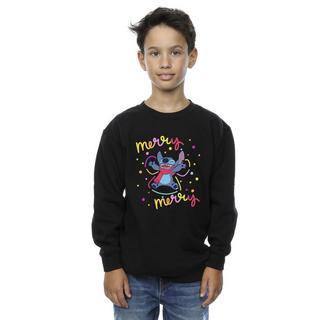Disney  Lilo & Stitch Merry Rainbow Sweatshirt 