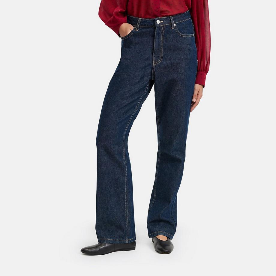 Jean droit taille standard