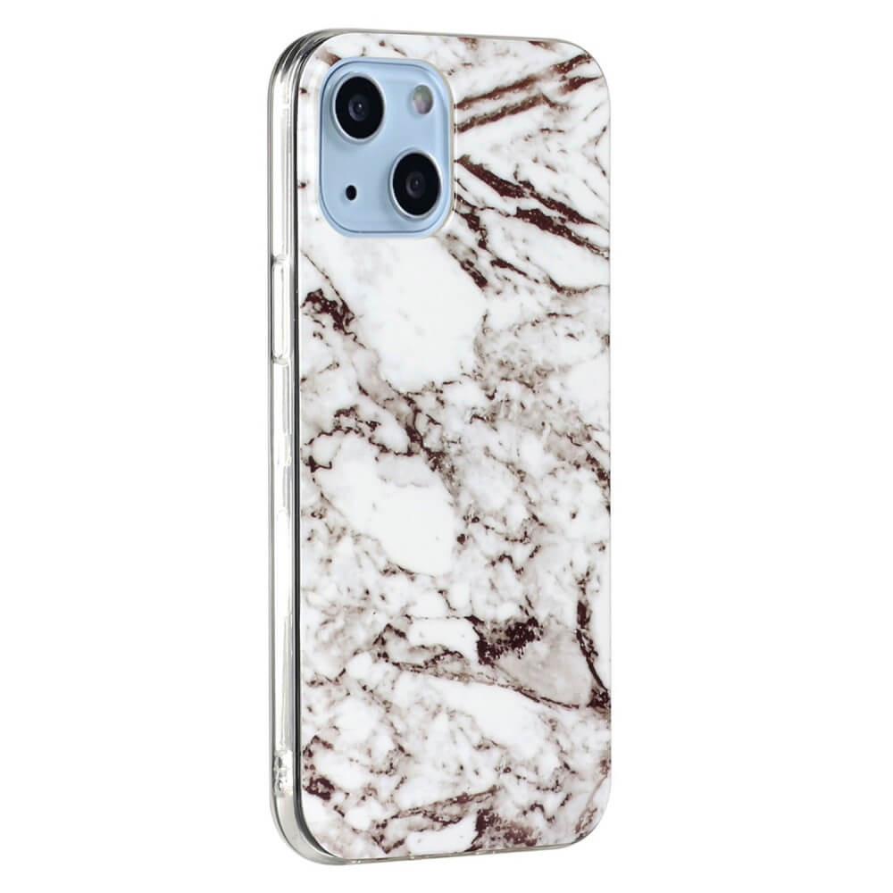 Cover-Discount  iPhone 14 - Coque en silicone Marble 