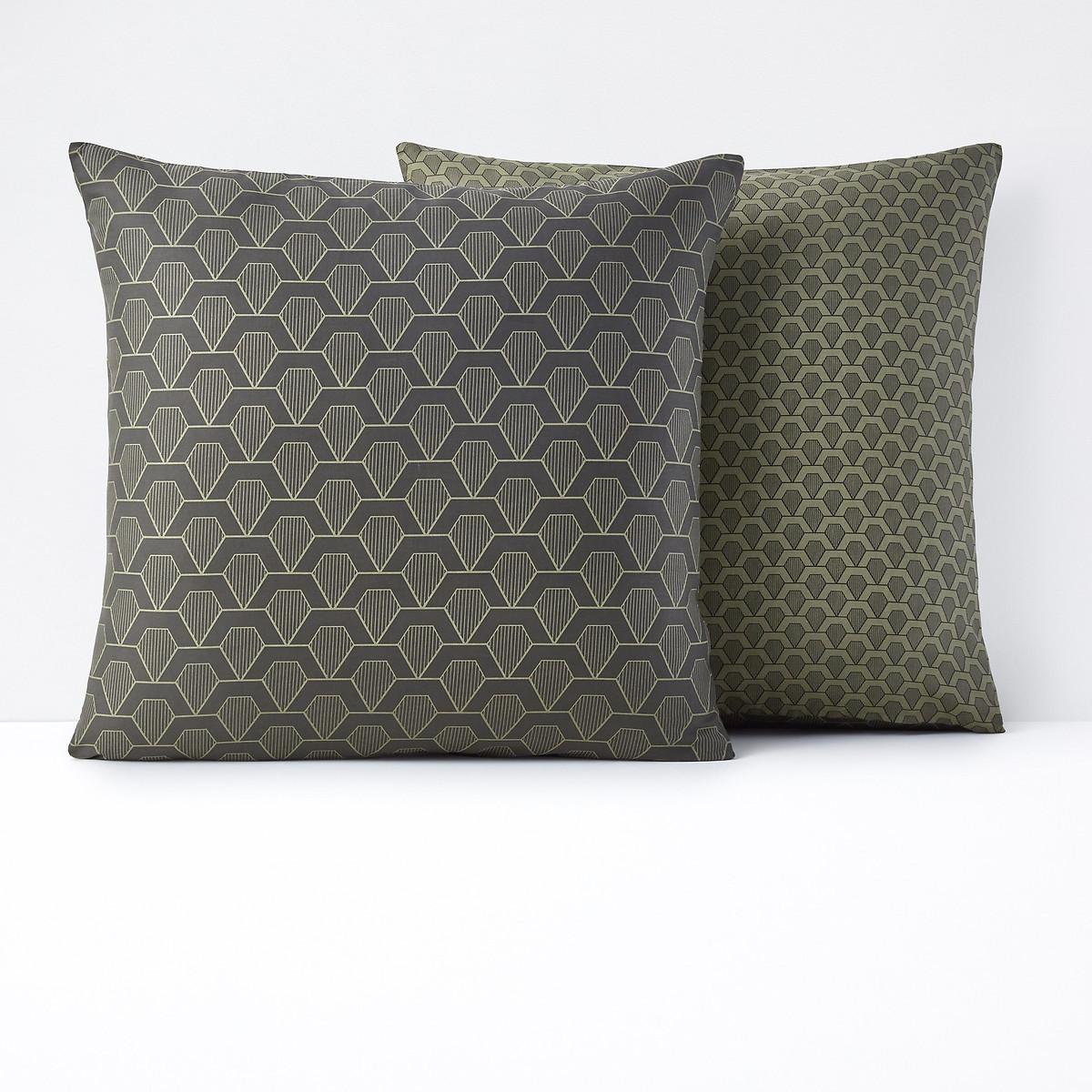 La Redoute Intérieurs Jacob Motif Géométrique Housse de Coussin  