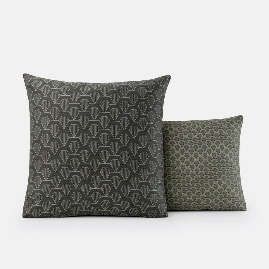 Taie d'oreiller pur satin de coton