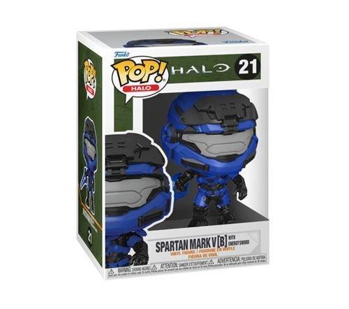 Funko  POP - Games - Halo - #21 - Mark V w/Energy Sword 