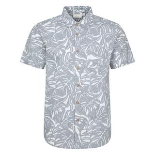 Mountain Warehouse Kurzarm Hemd mit tropischem Print Button Down  