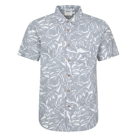 Mountain Warehouse Kurzarm Hemd mit tropischem Print Button Down  