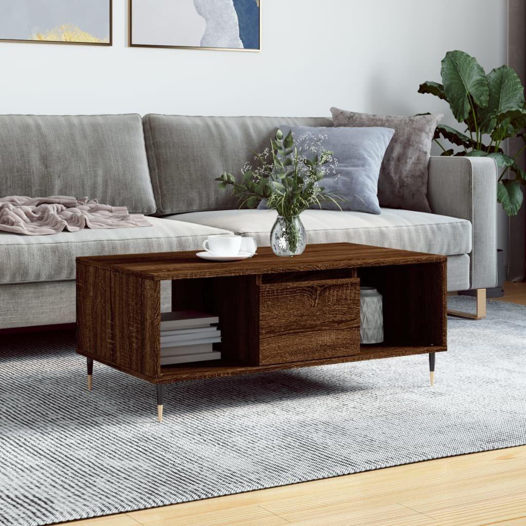 VidaXL Table basse bois d'ingénierie  