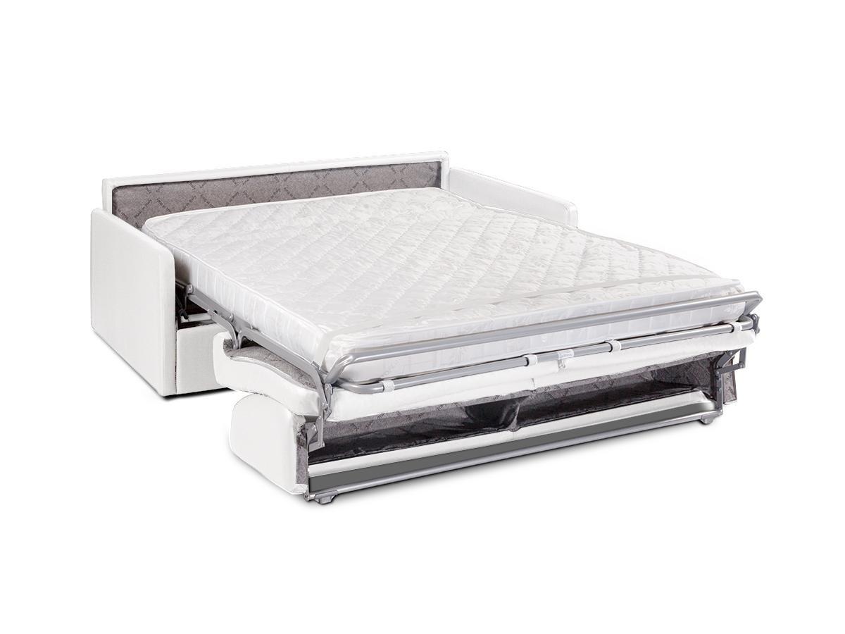 Vente-unique Schlafsofa 4Sitzer Liegefläche MatratzenCALIFE  