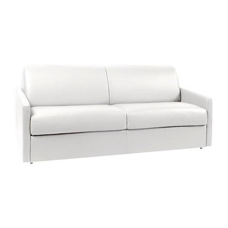 Vente-unique Schlafsofa 4Sitzer Liegefläche MatratzenCALIFE  