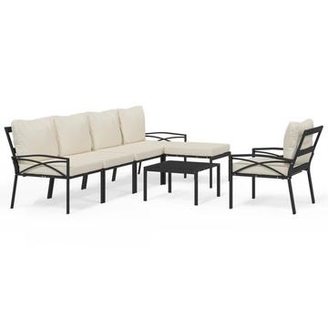 Garten lounge set stahl