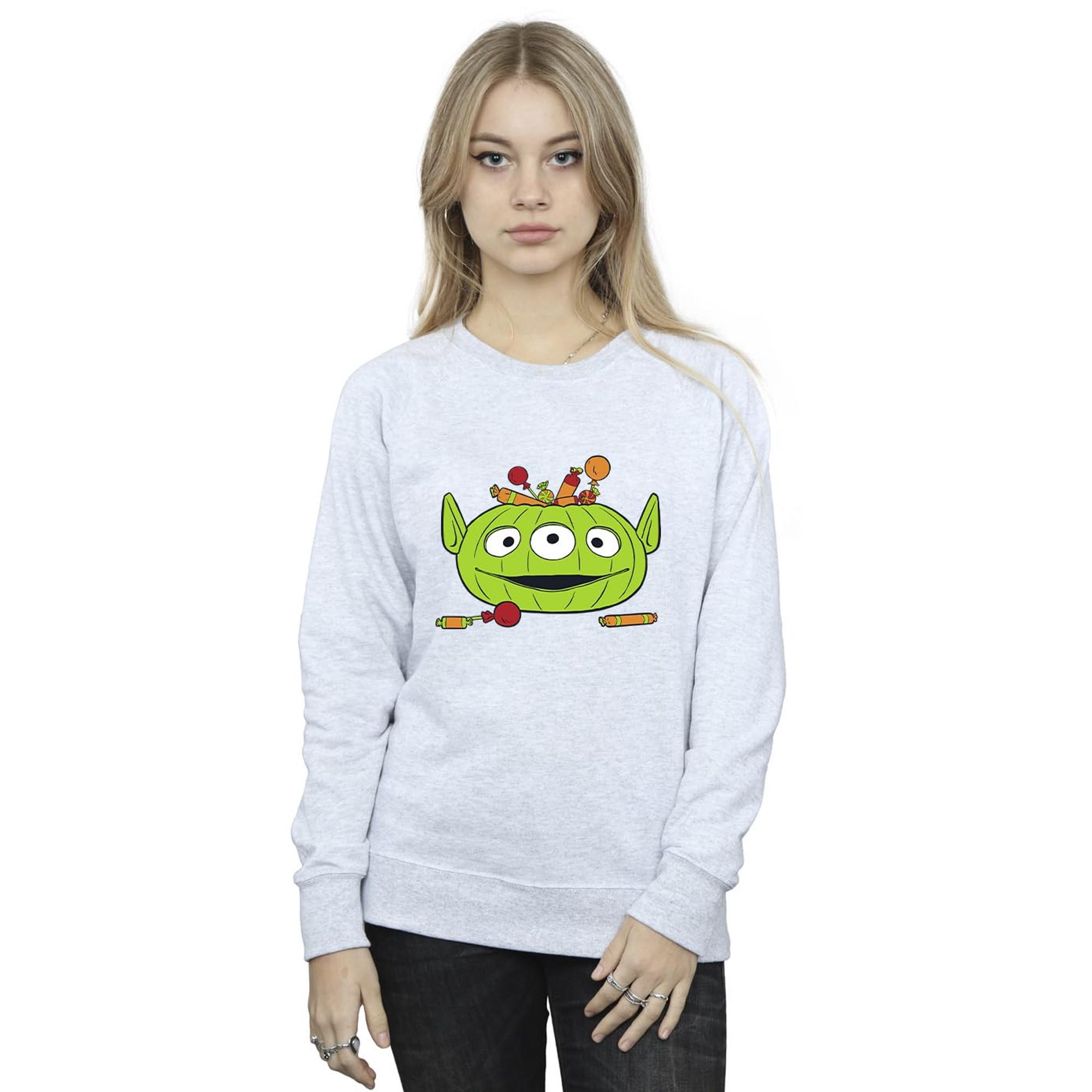 Toy Story Alien Pumpkin Basket Halloween Sweatshirt  