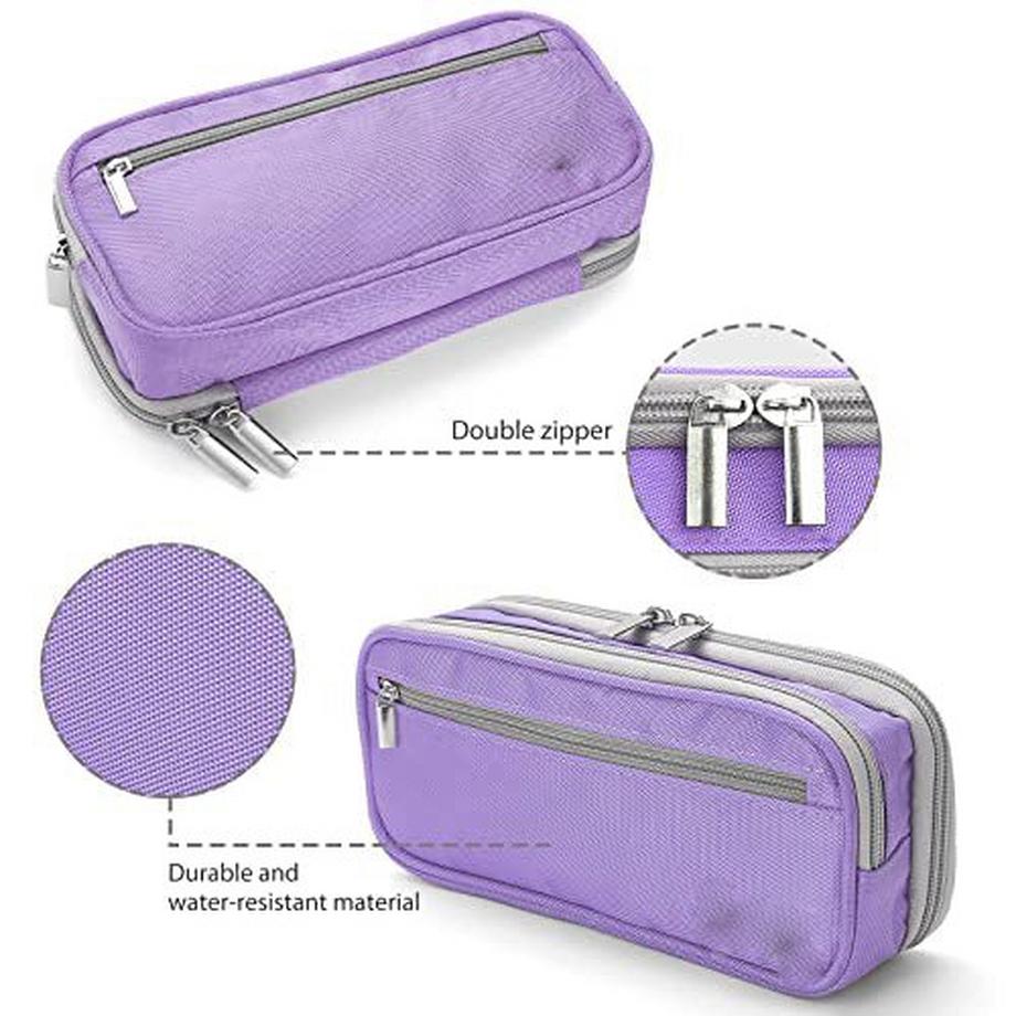 Only-bags.store  Federmäppchen 2 Schicht Schlamperetui für Schreibwaren 