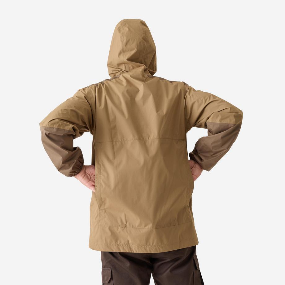 SOLOGNAC  Wasserdichte Jacke für Männer 100 hellbraun 