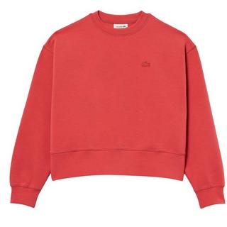 LACOSTE Oversized Rundhals-Sweatshirt mit Rückendruck  