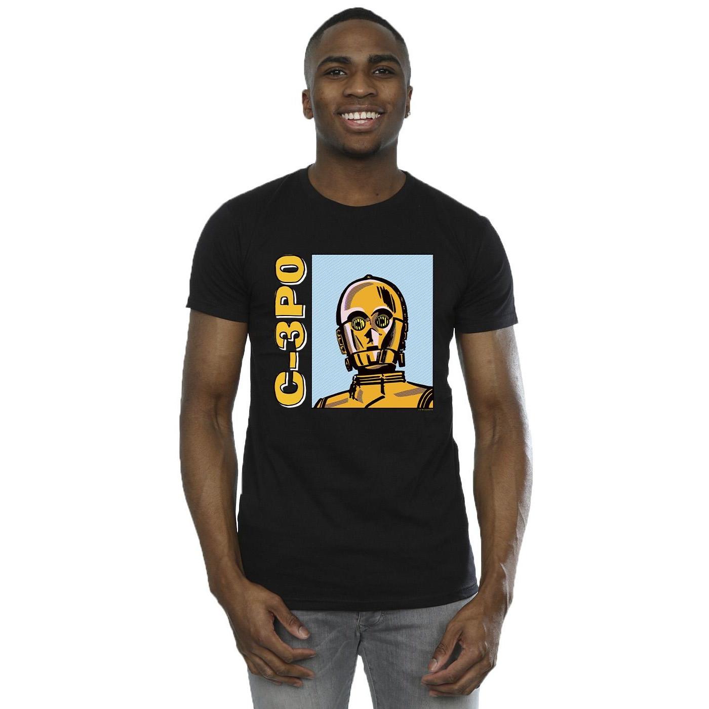 STAR WARS Star Wars C-3PO T-Shirt Stampa Grafica  