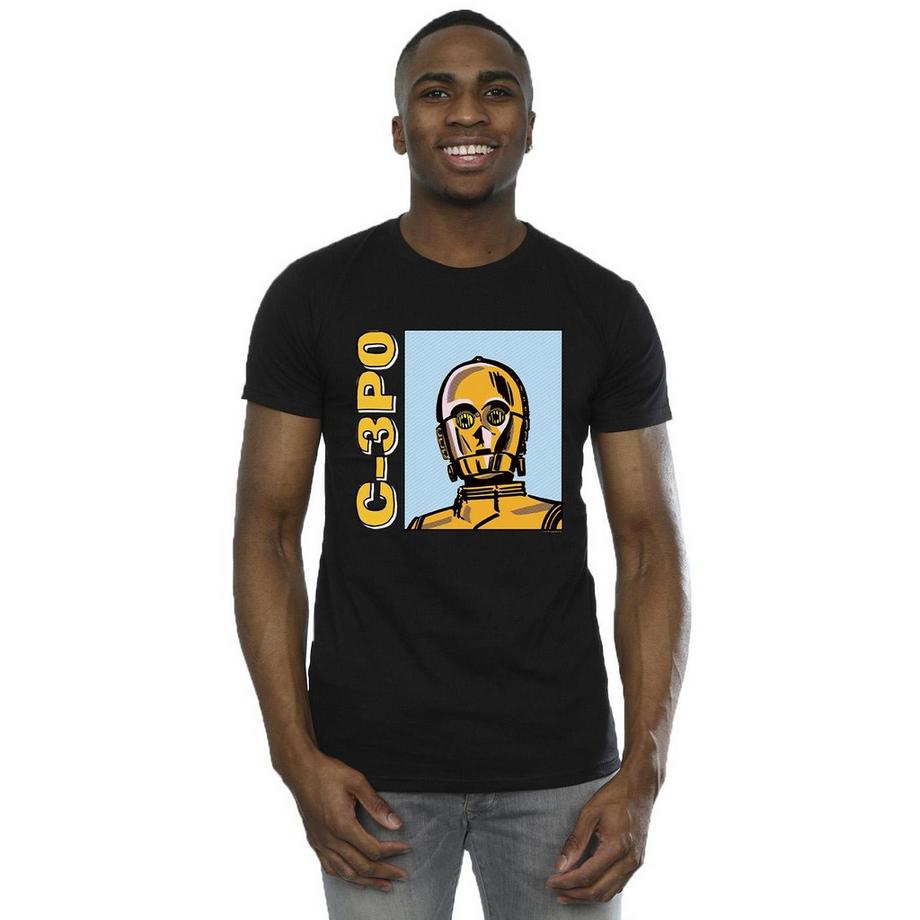 STAR WARS Star Wars C-3PO Grafikdruck T-Shirt  