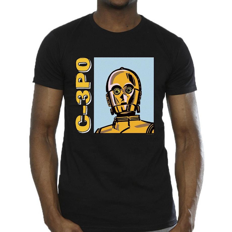 STAR WARS Star Wars C-3PO Grafikdruck T-Shirt  