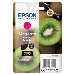 EPSON  Kiwi Singlepack Magenta 202 Claria Premium Ink 