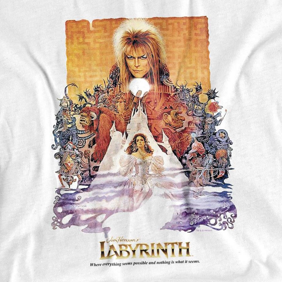 Labyrinth  T-ShirtMotiftyle Poster Du Film 