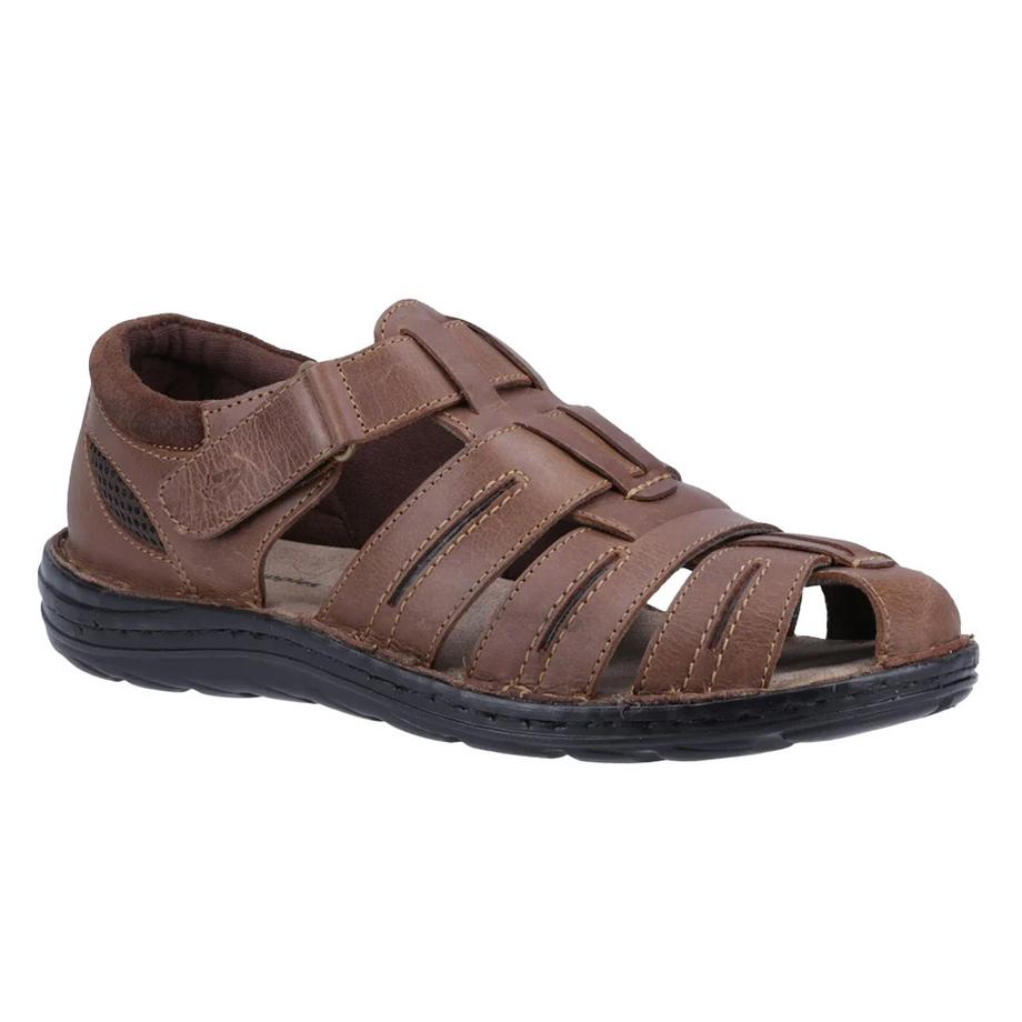Sandalen Albert, Fischer, Leder