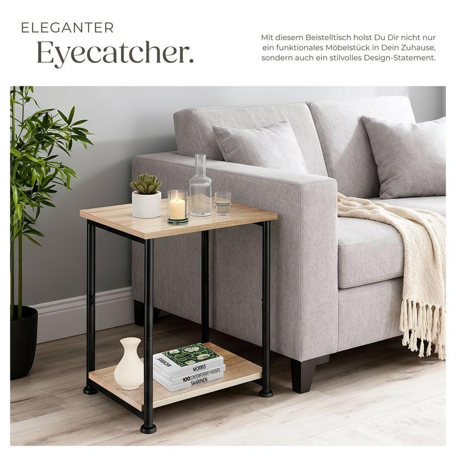 Tectake Tavolino Yonkers Stile industriale  