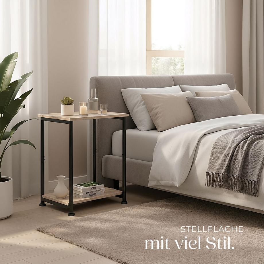 Tectake Tavolino Yonkers Stile industriale  