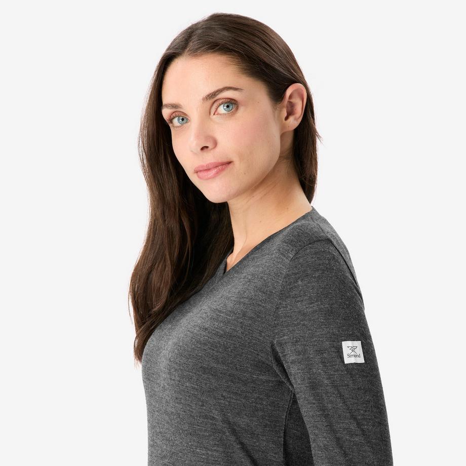 SIMOND  Merino-Woll-Trekking-T-Shirt , Merino Fresh Schwarz 