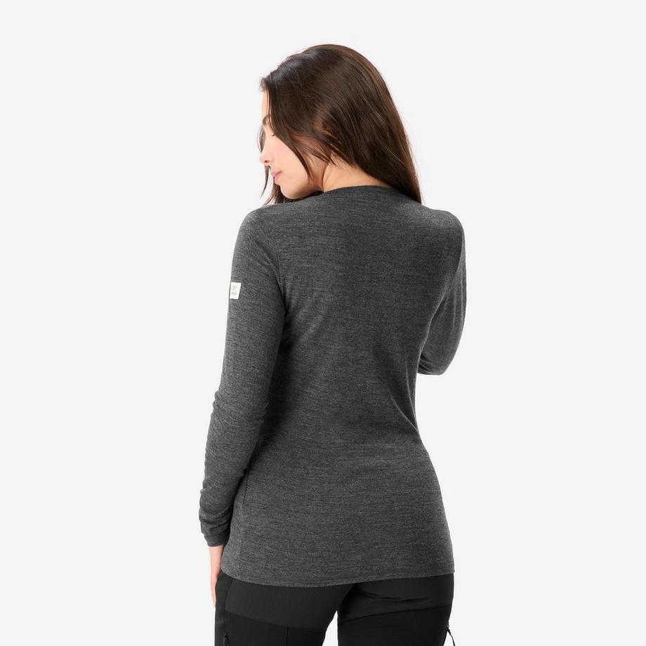SIMOND  Merino-Woll-Trekking-T-Shirt , Merino Fresh Schwarz 