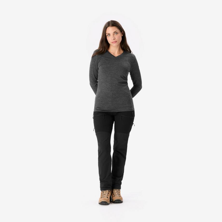 SIMOND  Merino-Woll-Trekking-T-Shirt , Merino Fresh Schwarz 