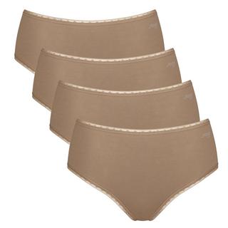 sloggi  Slip  4er Pack Bequem sitzend-GO High Waist C2P 