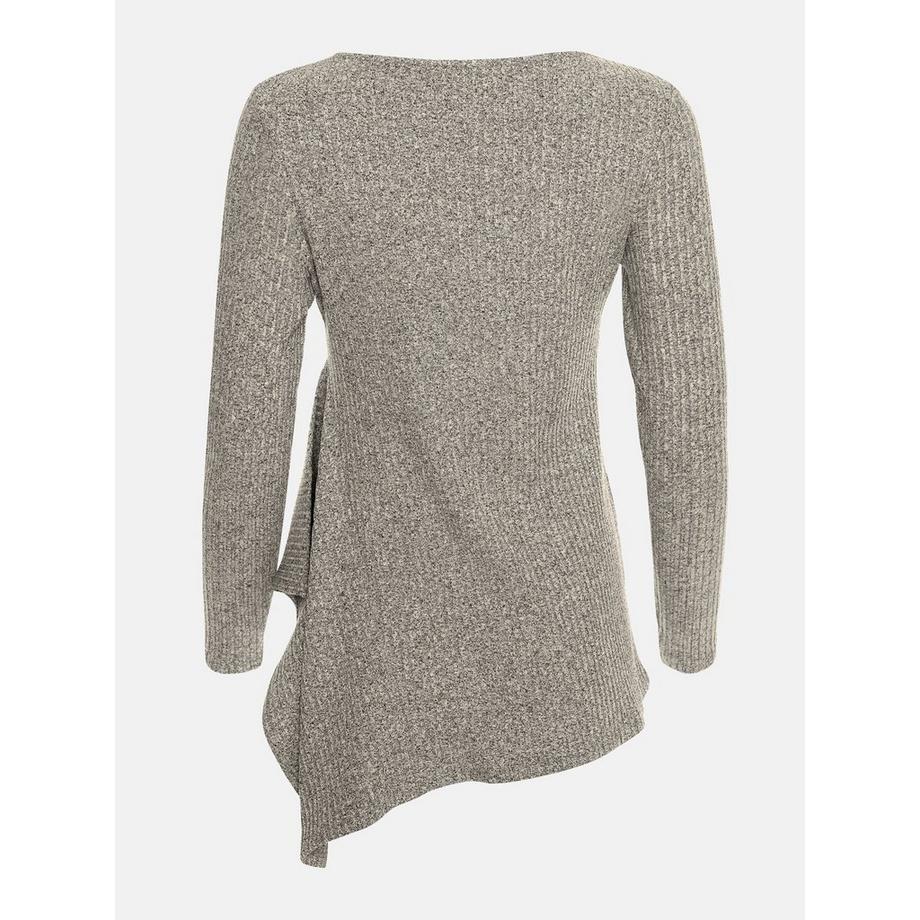 Lisca  Top asimmetrico a manica lunga Cosy 