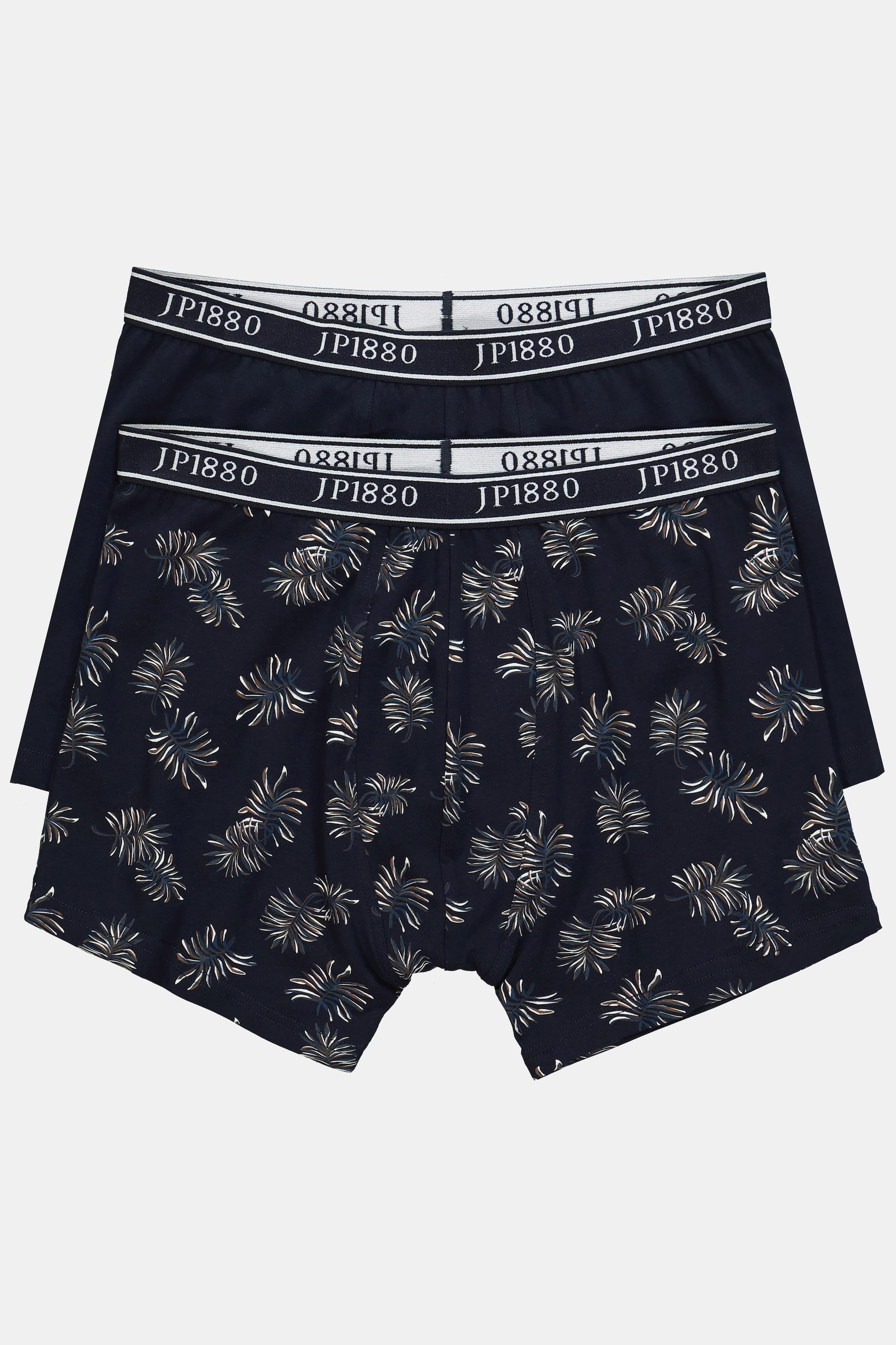 JP1880  Lot de 2 boxers FLEXNAMIC®, tissu OEKO-TEX, caleçons - jusqu'au 7&nbsp;XL 