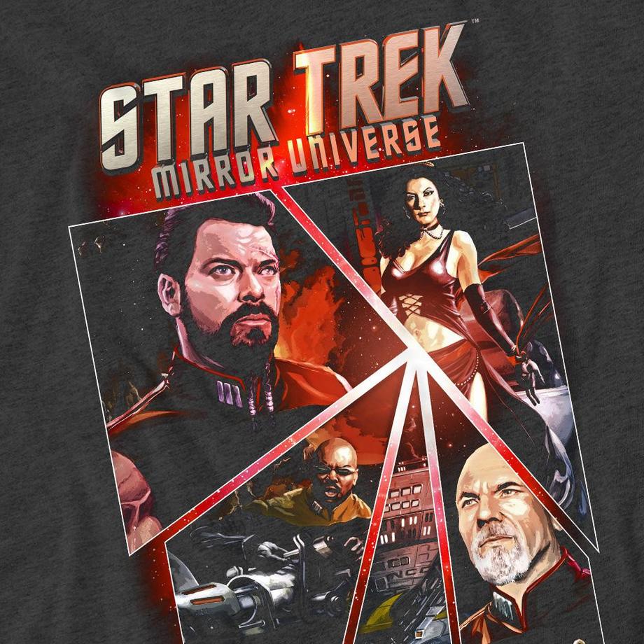 Star Trek Star Trek Mirror Universe T-Shirt con Stampa Grafica  