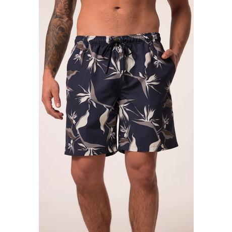 JP1880 Beachwear Alloverprint Badehose mit Elastikbund  
