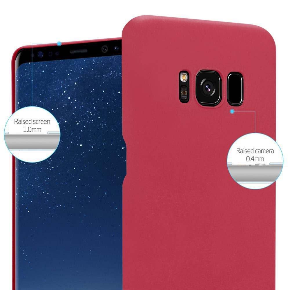 Cadorabo  Housse compatible avec Samsung Galaxy S8 PLUS - Hard Case Coque de protection à l'aspect givré contre les rayures et les chocs 