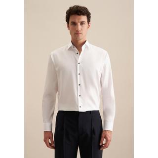Seidensticker Business Hemd Regular Fit Langarm Uni  