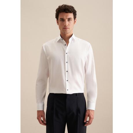 Seidensticker Business Hemd Regular Fit Langarm Uni  