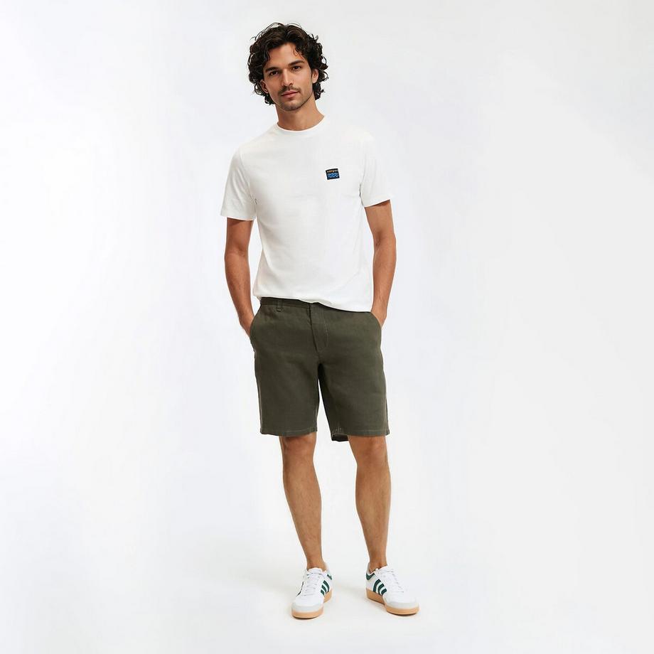 La Redoute Collections T-shirt Regular Fit avec Patch Vagues  