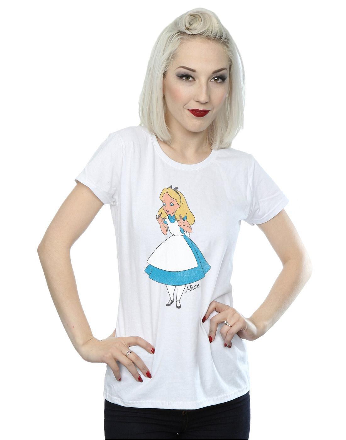 Alice in Wonderland Alice nel Paese delle Meraviglie T-Shirt Personaggio Alice  