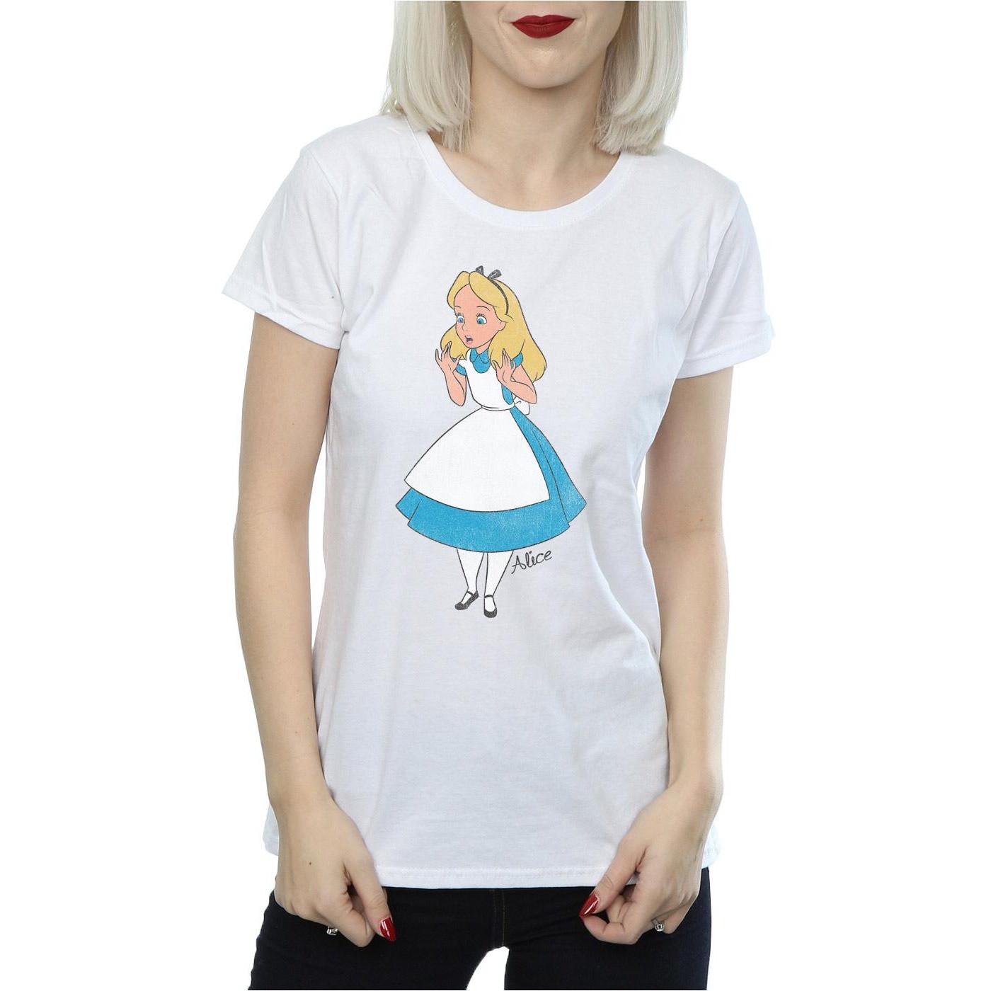 Alice in Wonderland Alice nel Paese delle Meraviglie T-Shirt Personaggio Alice  