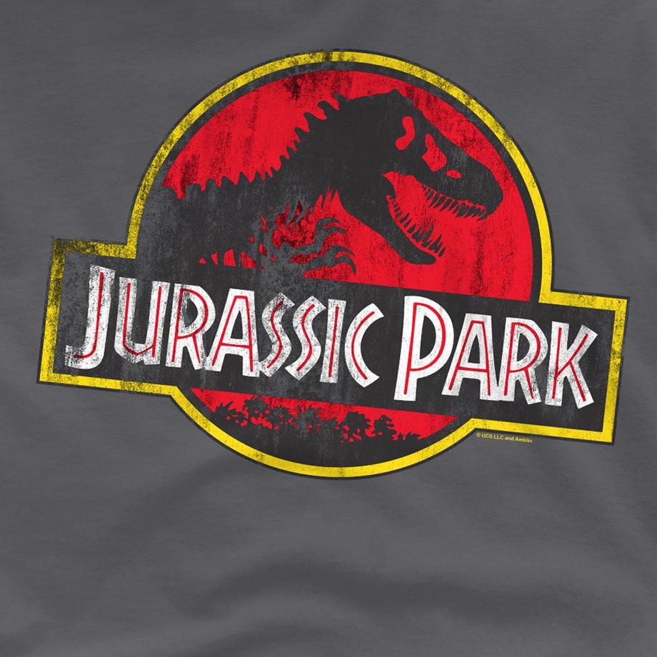 Jurassic Park  T-ShirtMotiftyle Logo Usé 