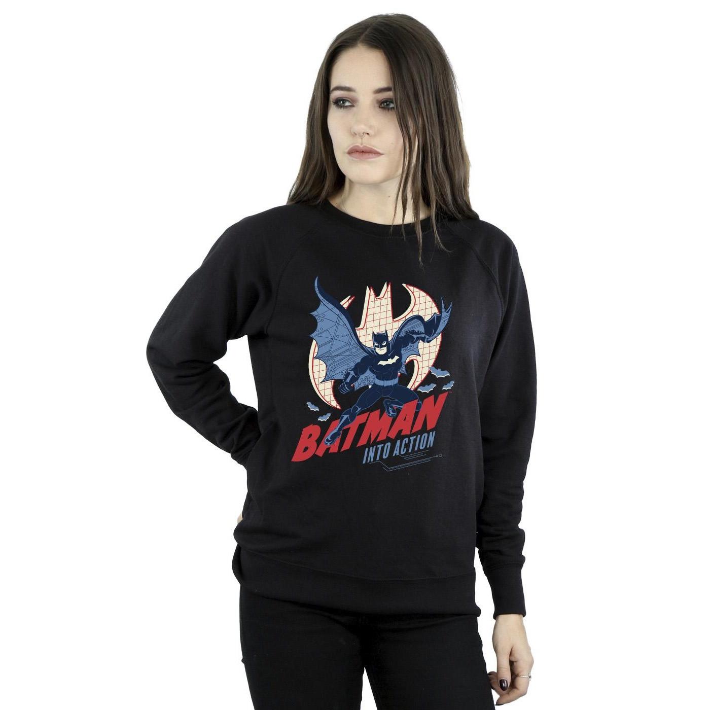 DC COMICS  Into Action Sweatshirt 